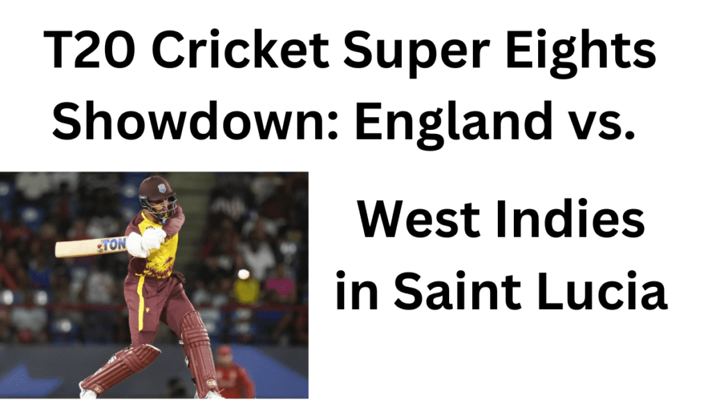 West Indies vs England